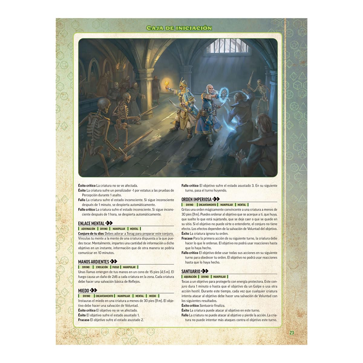 Devir - Pathfinder Caja de Iniciación Remaster – Juego de rol Fantástico para Principiantes, Manual, Aventuras, Héroes Pregenerados y Dados (PF2CAINRE)