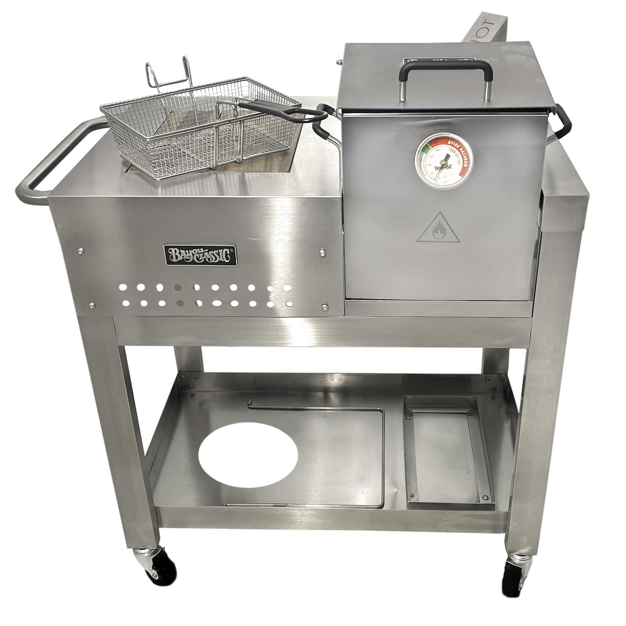 Amazon.com: Bayou Classic 700-727 2.5-gal Stainless Bayou® Fryer