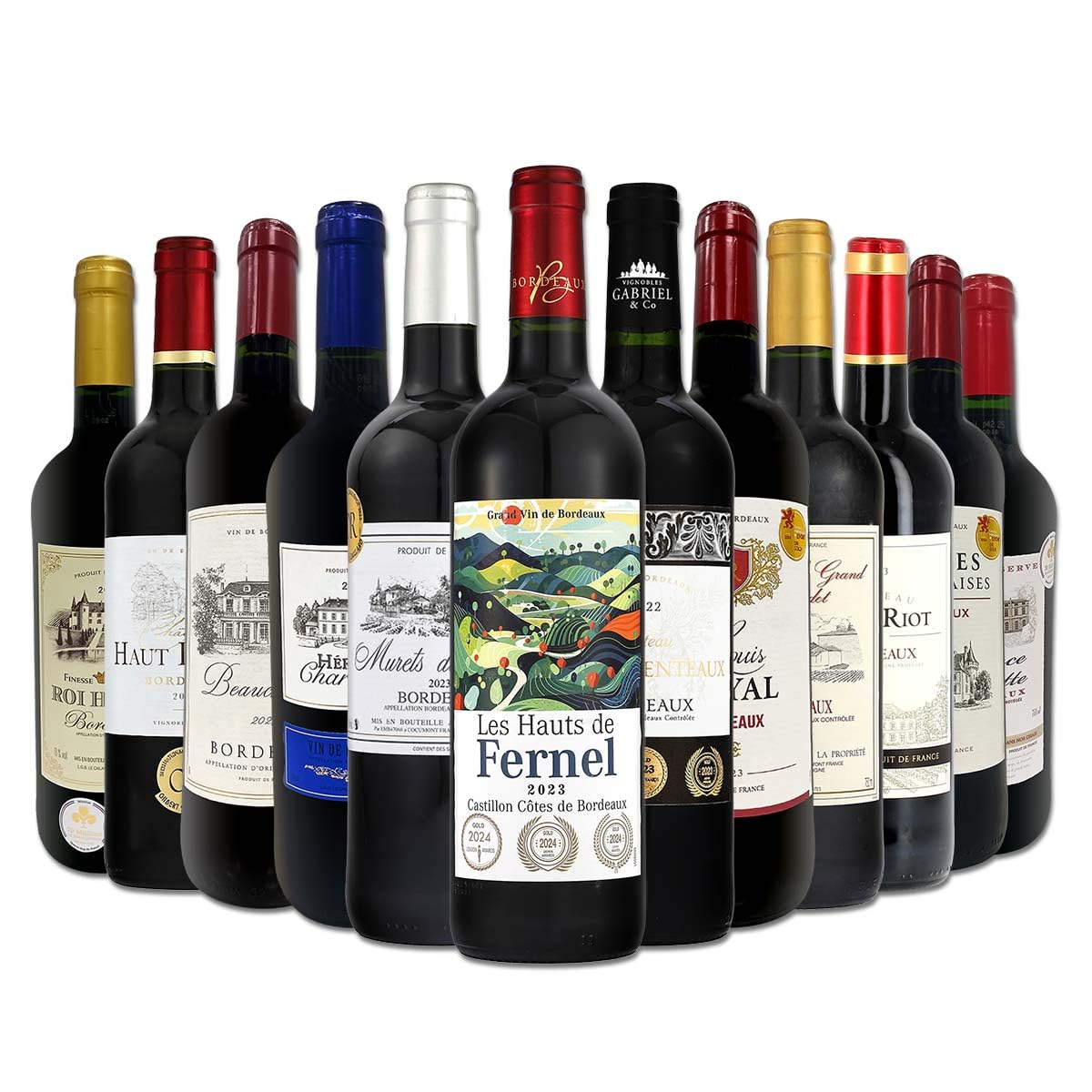 ボルドーワイン（格上含む）赤12本セット 750ml 【公式通販】