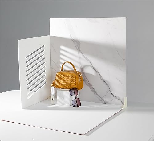 Miniatura 8 de iProTech 9 tableros de fondo de fotografía 3D de doble cara de 24 x 24 pulgadas, 18 patrones, impermeables, reutilizables, para decoración de