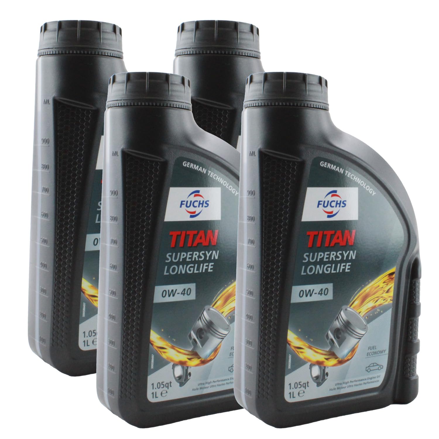 メンテナンス FUCHS TITAN SuperSyn LongLife 4L 0W-40 Amazon.com: Fuchs 4 Liter TITAN SUPERSYN LONGLIFE SAE 0W-40 Engine
