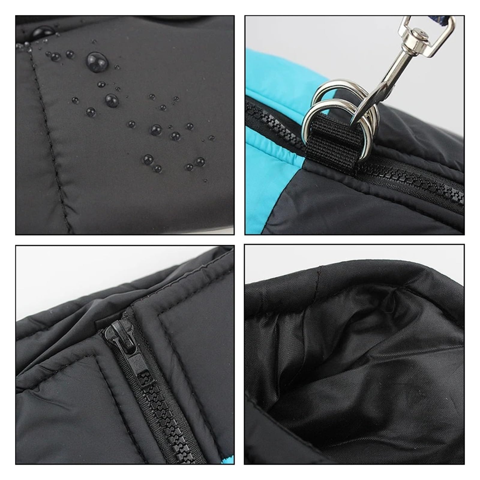 Manteau d'hiver imperméable et chaud pour toutes les saisons, gilet réversible pour chiens de petite, moyenne et grande taille, y compris Golden Retriever, vêtement d'hiver pour chiot (vert, 4XL)