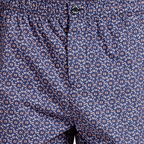 Image of Pepe Jeans Men's Cotton Relaxed Paisley Boxer Shorts