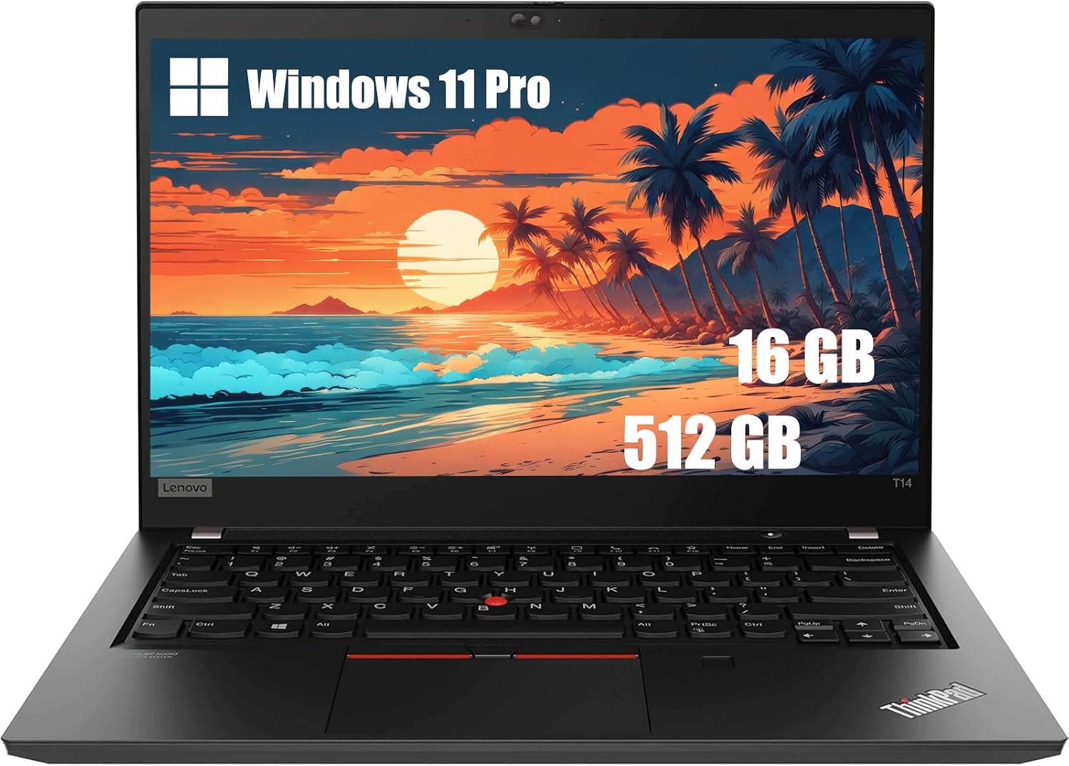 Lenovo THINKPAD T14 GEN 1 de face
