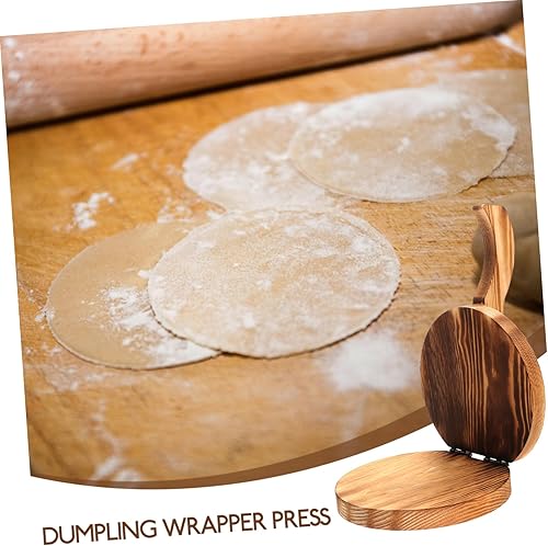 Miniatura 8 de HAKIDZEL Envoltorio de bola de masa de madera prensador de masa de madera Pataconera Pasta Fabricante de masa de masa de bola de masa Herramienta de