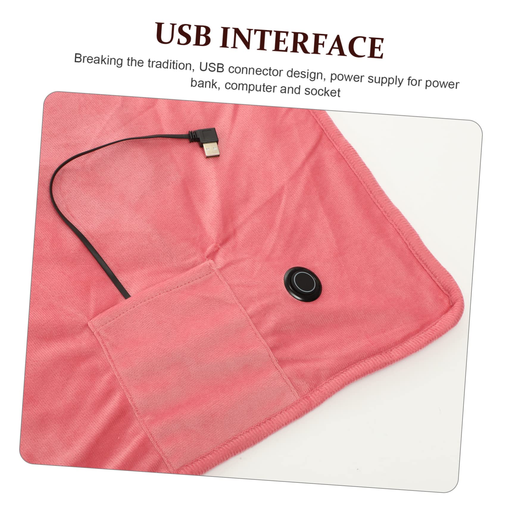 TOGEVAL Heating Blanket USB Multifunctional Heating Throw Low Voltage Electric Blanket for Home Office Cozy and Practical Dusty