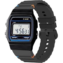 Blueshaweu for F-91W Watch Bands, 18mm, 22mm Quick Release Breathable Silicone Replacemet Band Straps Bracelet Compatible for Casio W-217H,W-218H,W-219H,A158WA,A168WA,A700W-1,A100WE-1