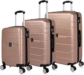 Conjunto de malas de viagem Tokio Swiss Move Rose