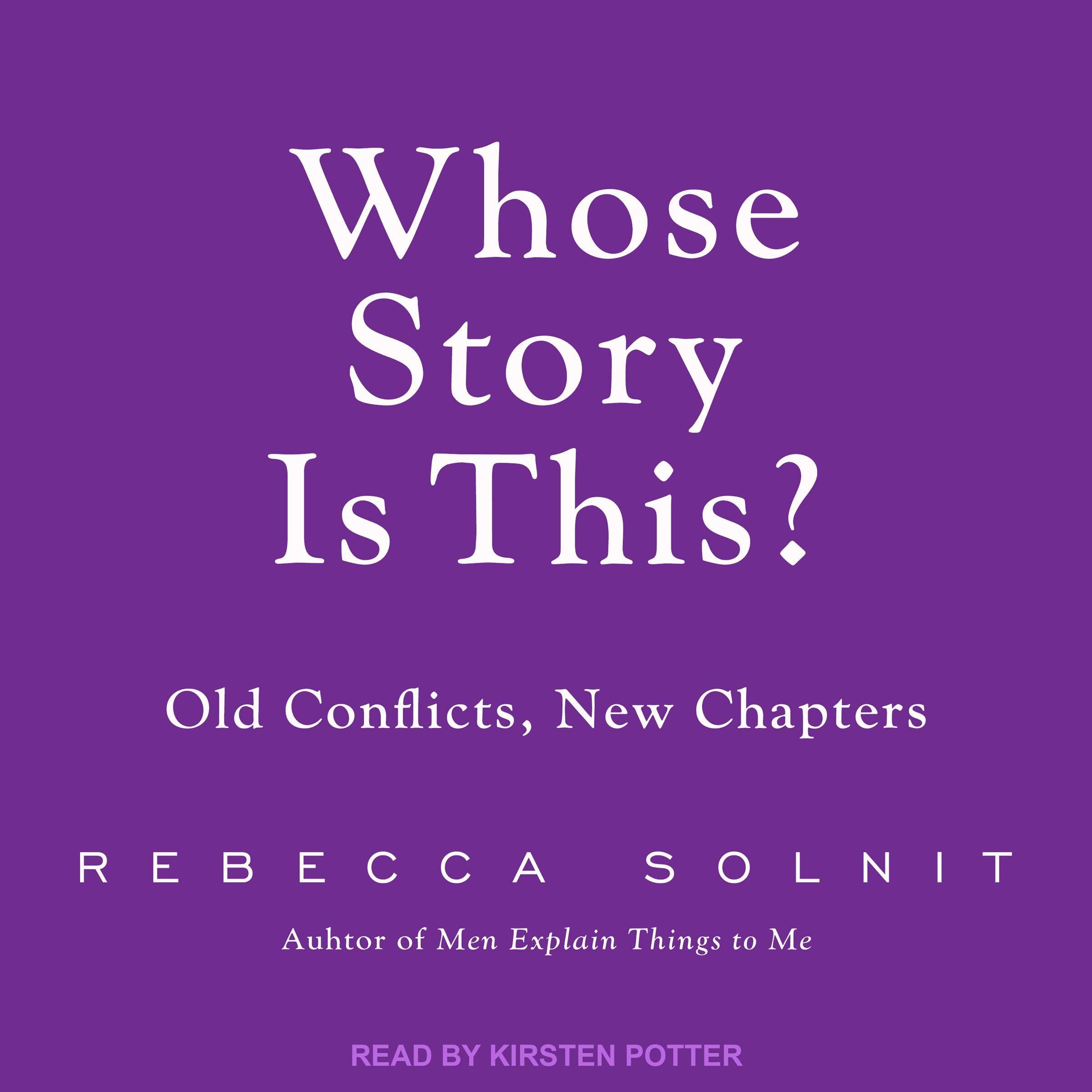 Cover art for Whose Story Is This?