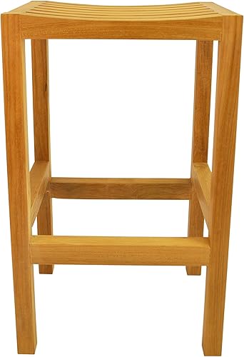 Miniatura 2 de Anderson teca chb-404N Montego Backless silla de bar