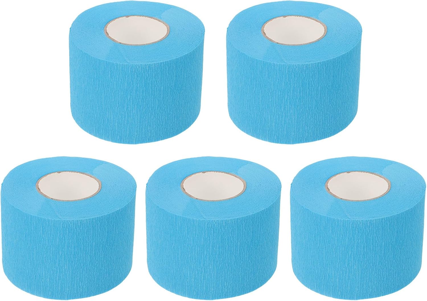 5rolls Disposable Neck Strips for Hairdressing Barber Neck Tape Soft Comfortable Hair Wrapping Paper for Salon Use Stylish Protection Hair Cutting Supplies