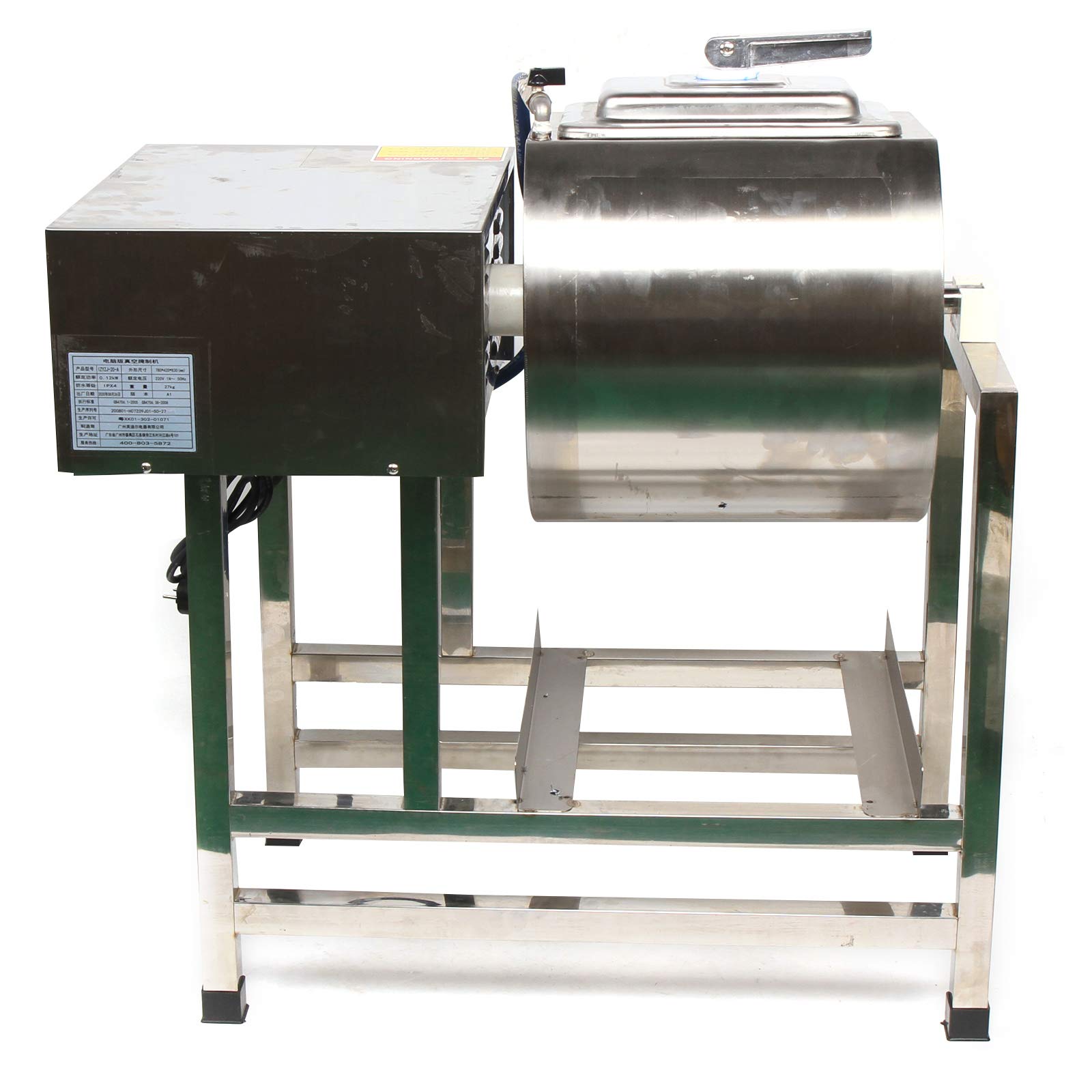 Miscelatore in acciaio inox Menger Macelleria Marinator 38L, 220 V/50 Hz, 78 x 42 x 83 cm, 200 W, per supermercati, negozi di alimentari
