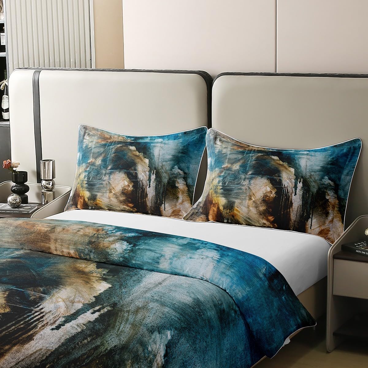 Sleepwish - Set Di Biancheria Da Letto Con 2 Federe E 1 Copricuscino, 4