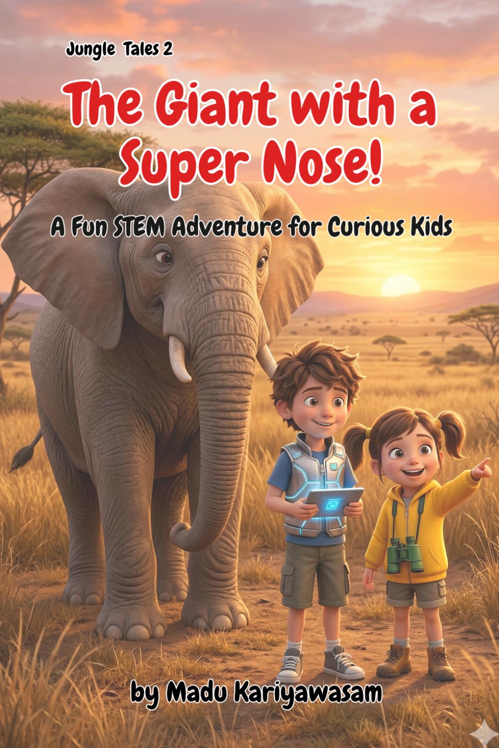 The Giant with a Super Nose!: A Fun STEM Storybook about Animal Biology, Engineering, and Nature| Kids Picture Book| Age 6-9