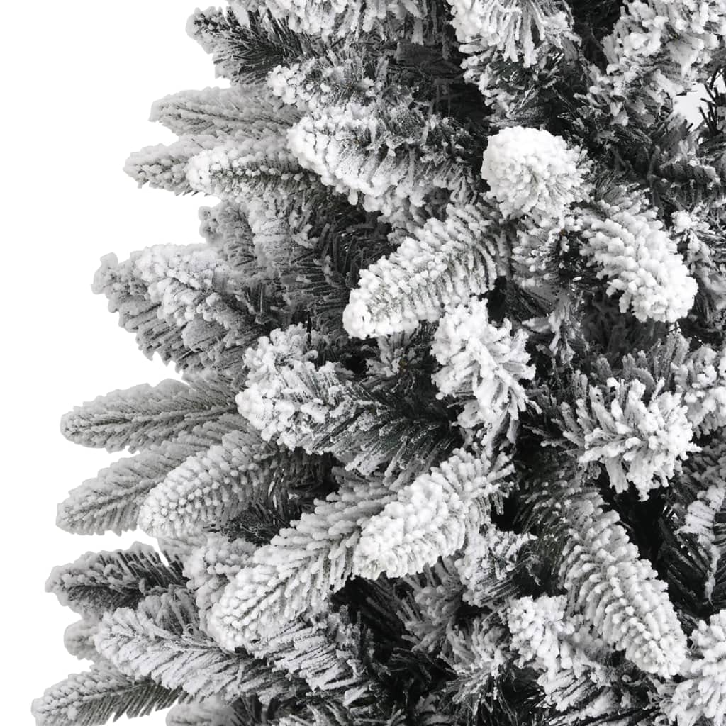 vidaXL Künstlicher Weihnachtsbaum Beschneit 120 cm PVC&PE