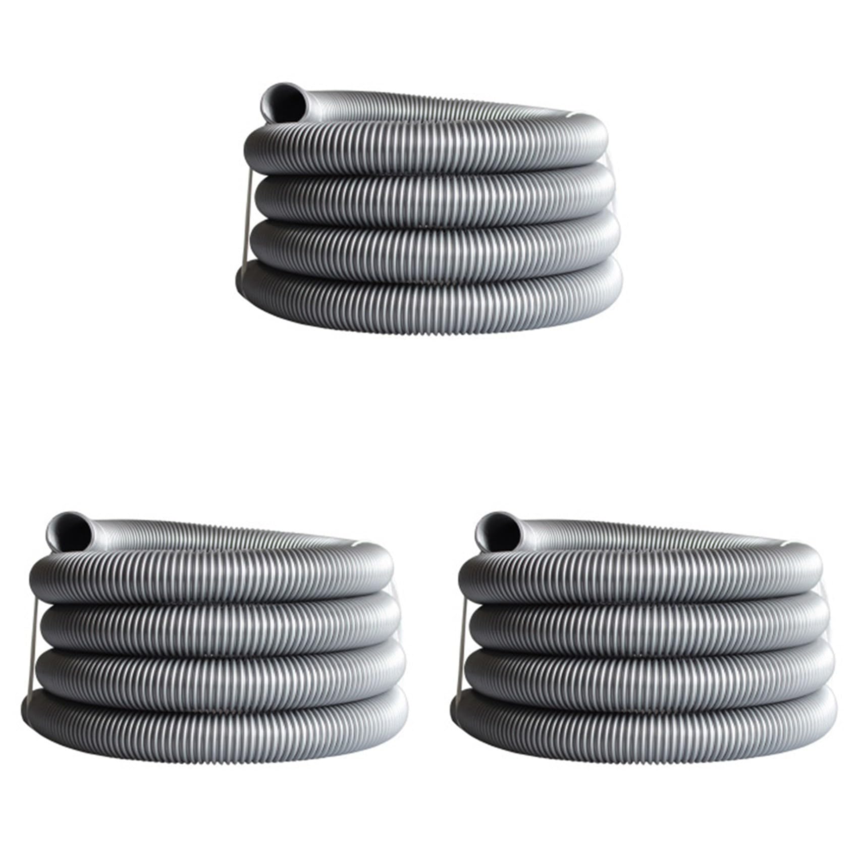 Manguera de rosca para aspiradora de 1 m de diámetro interior de 50 mm, tubo suave, duradero, absorción de agua, para máquina