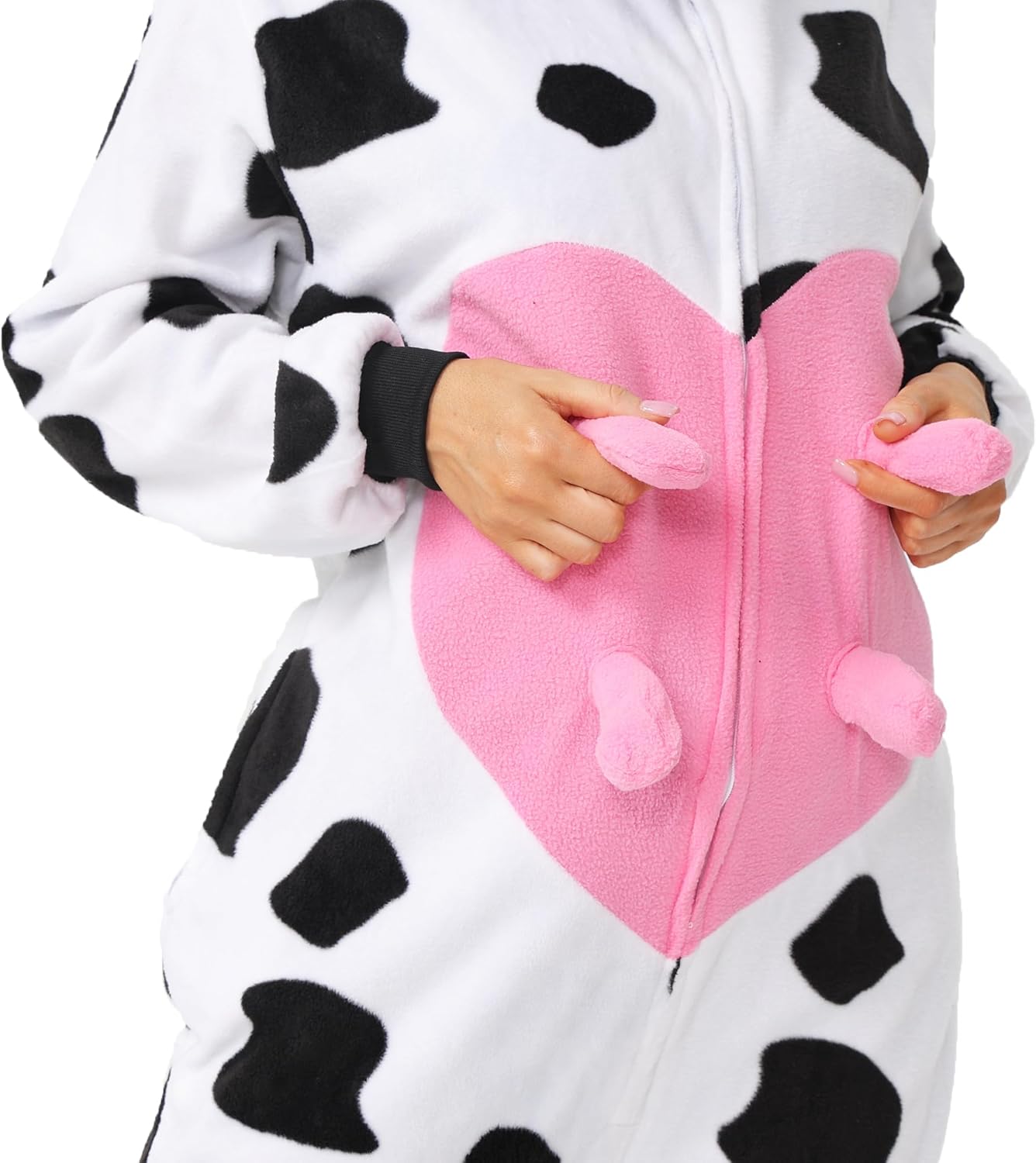 III HHONS Onesie Adult Costume Animal Pajamas Halloween Cosplay Sleepwear for Women/Men
