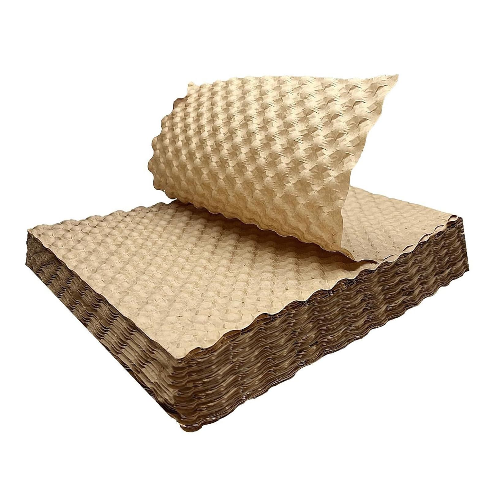 100 piezas de espuma reciclable de burbujas de papel, móviles, frágiles