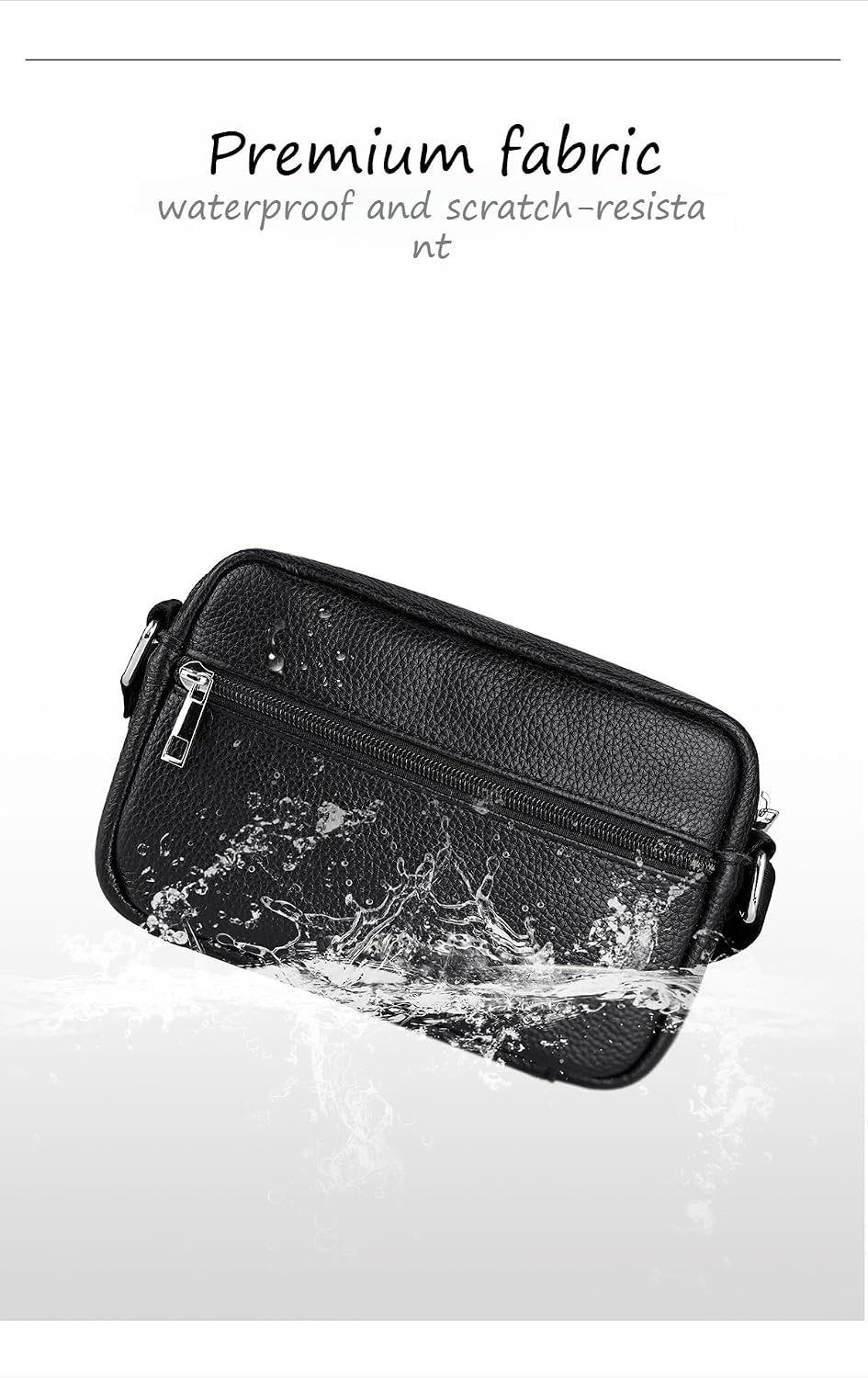 Genuine Leather Messenger Bag for Men Crossbody Shoulder Bag Small Handbag Luxury Gift Durable Stylish