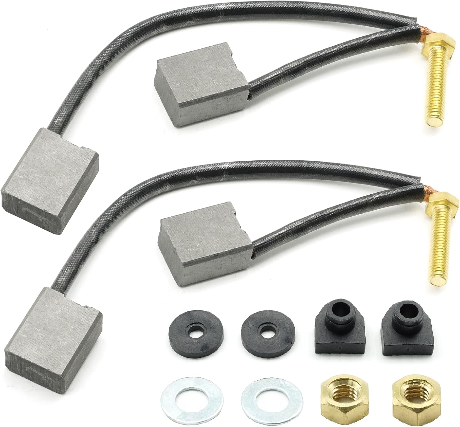 73120G25 Drive-up Golf Cart ADC Motor Brush Kit, Replacement for E-Z-GO Electric TXT 640 835 875 881, Replaces 1021862-01 1021871-01