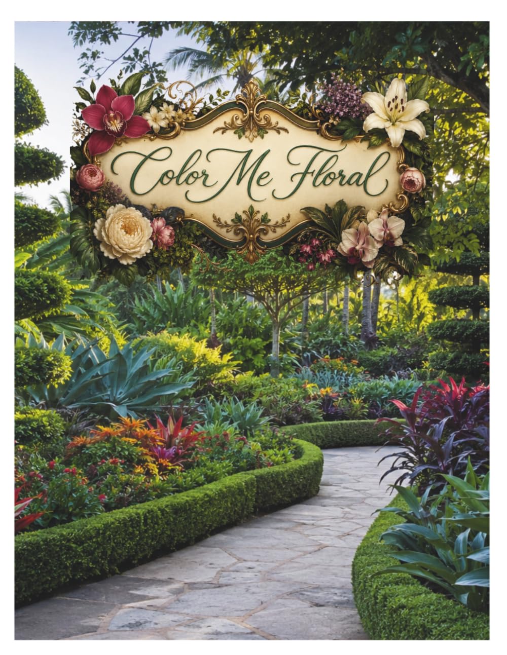 Color Me Floral: Coloring Book