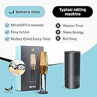Vista 6 de Banana Bros OTTO Molinillo eléctrico inteligente para especias - Molinillo automático de hierbas con tecnología inteligente - Recargable por USB