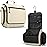 VENTURE 4TH Hanging Travel Toiletry Bag for Women & Men - Travel Organizer with Expandable Compartments & Removable Clear Pouch for Toiletries (Beige)