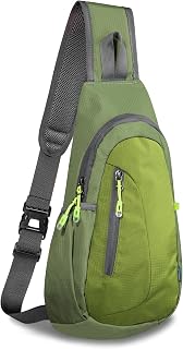 TITECOUGO Small Sling Bag, Lightweight Crossbody Backpack for Men Women, Shoulder Bag for Sports and Outdoor