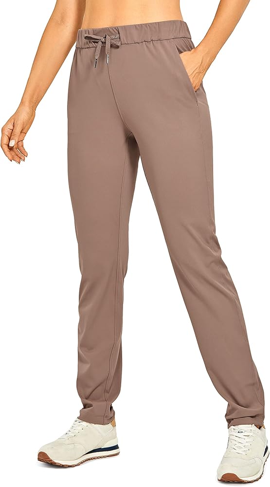 Amazon.com: CRZ YOGA 4-Way Stretch Pants for Women Tall 31
