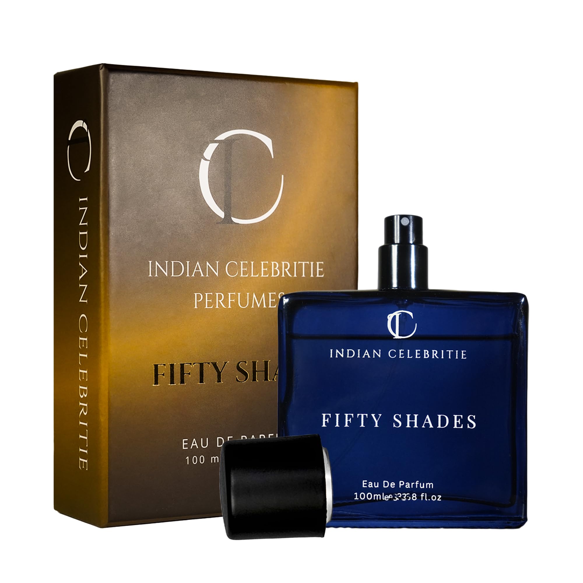 Indian Celebritie Fifty Shades Eau De Parfum, 100ml, Coffee-Vanilla-White Flower Notes, Long Lasting-image-9