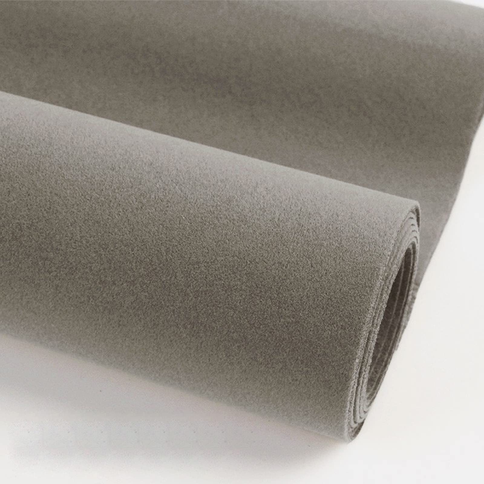 Velours adhésif anti-rayure gris aqua 150 cm pour protection bijoux