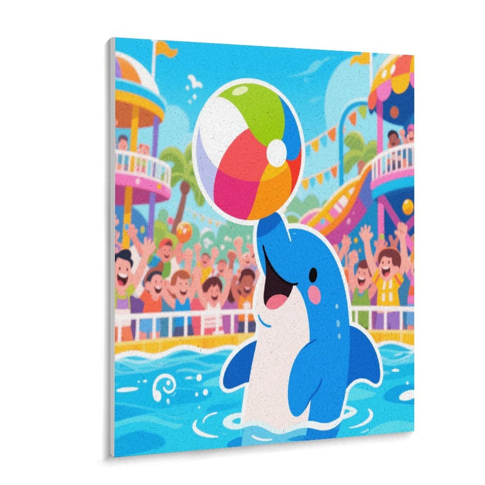 KOAYUBFC Malen-nach-Zahlen-Set für Erwachsene, Anfänger, Erwachsene, Malen-nach-Zahlen-Kits auf Leinwand, Acryl-Ölfarben, Gemälde mit Pinseln als Geschenk, Wanddekoration für Zuhause, Wanddekoration