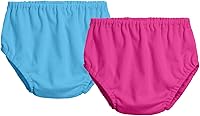 Vista 17 de City Threads Baby Girls Boys Diaper Covers Bloomers Cotton Soft Comfortable Durable Made in USA 2-Pack