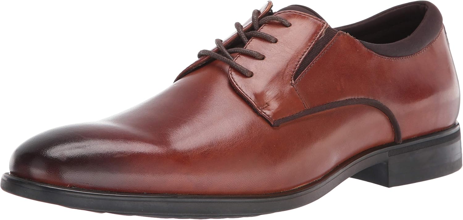 Kenneth Cole Reaction Edge Flex Lace-Up PT Cognac 8M