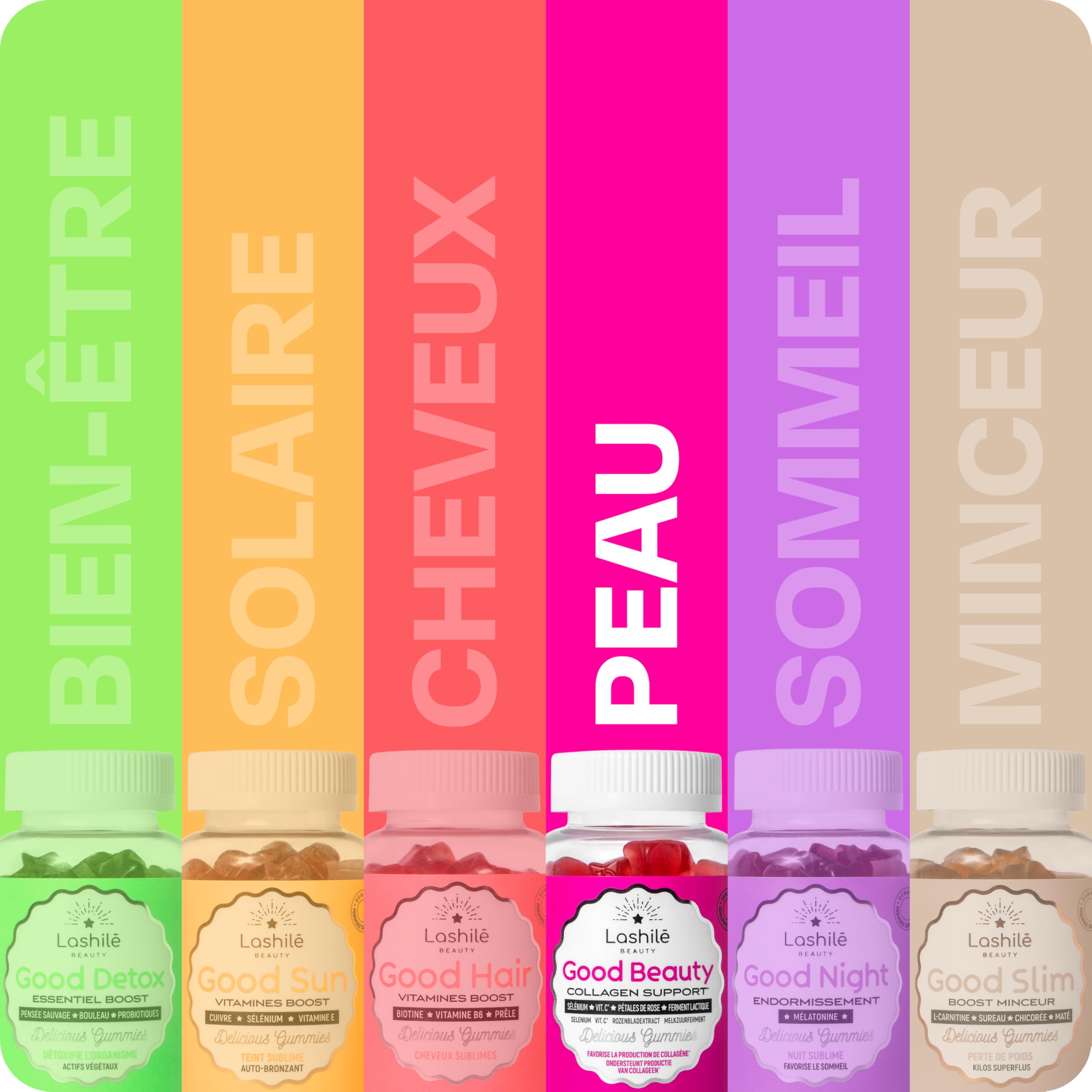 Lashilé Beauty Good Beauty Collagène Éclat Fermeté Peau & Ongles