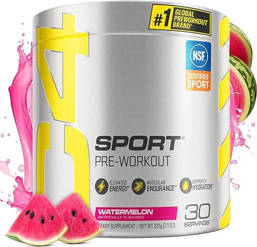 Miniatura 9 de C4 Sport - Polvo de preentrenamiento azul frambuesa  Energía pre entrenamiento con monohidrato de creatina de 011oz  135 mg de cafeína y mezcla de