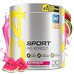 Cellucor C4 Sport Pre Workout Powder Watermelon - NSF Certified for Sport + Preworkout Energy Supplement for Men & Women - 135mg Caffeine + Creatine Monohydrate - 30 Servings