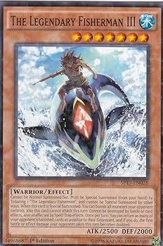 Amazon.co.jp: 遊戯王 SP17-EN028 伝説のフィッシャーマン三世