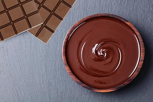 Miniatura 4 de The Dreidel Company Barra para hornear con revestimiento de corteza de almendras de chocolate con leche, revestimiento de caramelo, revestimiento de