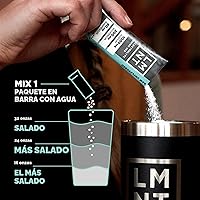 Vista 6 de LMNT - Electrolitos sin azúcar - Sal cruda sin sabor Mezcla de bebida 30