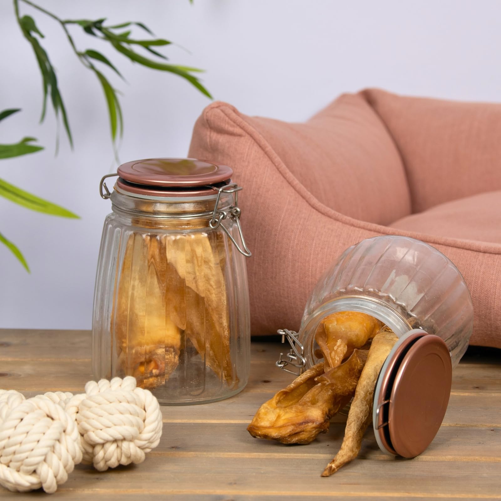 Lyra Pet® 100 Rinderohren getrocknet ca. 3 kg Kausnack für Hunde Leckerli | Naturbelassenes Leckerli - Ideal für die Zahnpflege - Gut verdaulicher Kauartikel - Proteinhaltiges fettarmes Hundefutter
