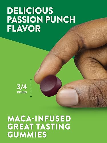 Miniatura 5 de Nature's Truth Horny Goat Weed Gummies | 60 unidades | con raíz de maca | Suplemento vegano, sin OMG y sin gluten para hombres | Sabor Passion Punch