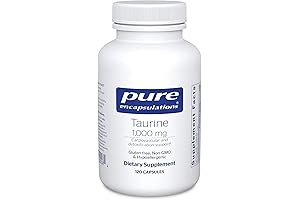 Pure Encapsulations Taurine: Heart Health, Detox, and Liver Support