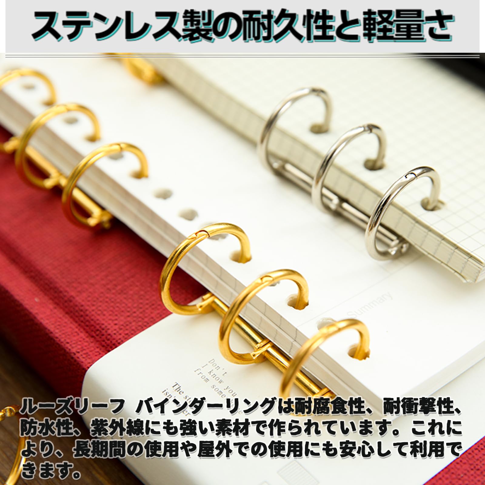 バインダー3セット Amazon | Blue Summit Supplies 3リングバインダーディバイダー