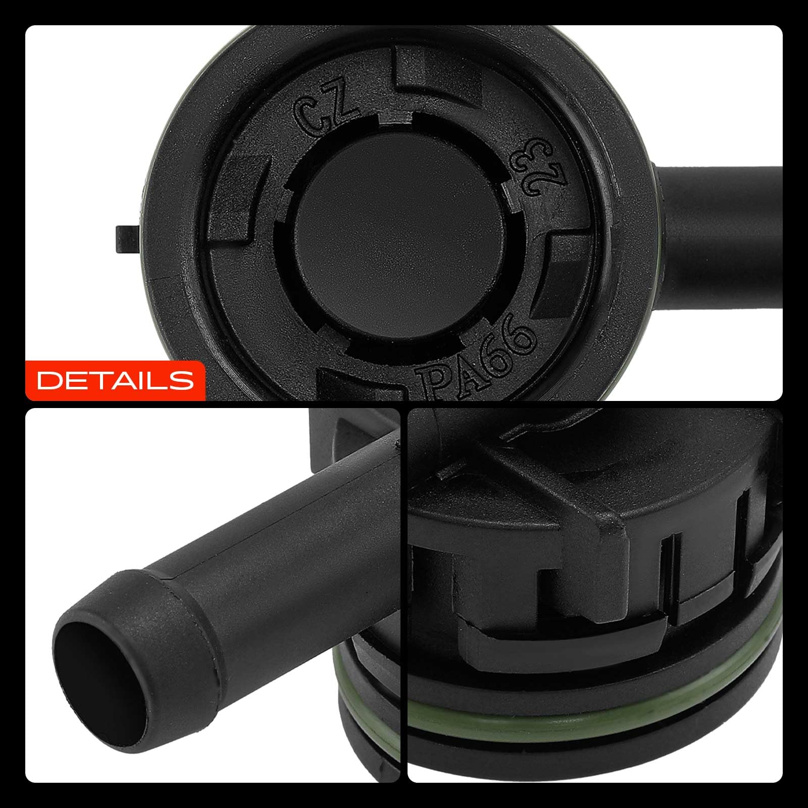 Frankberg Vanneation du carter Séparateur d'huile Essence Compatible avec A1 8X1 8XK A3 8V1 8VK Q3 8UB 8UG Leon 5F1 Fabia III NJ3 Passa.t 3G2 CB2 Polo 6C1 6R1 Remplacer# 04E103175M | Compatible avec: T.o.u.r.a.n 5T1, A1 Sportback 8XA 8XF, Polo 6C1 6R1, A3