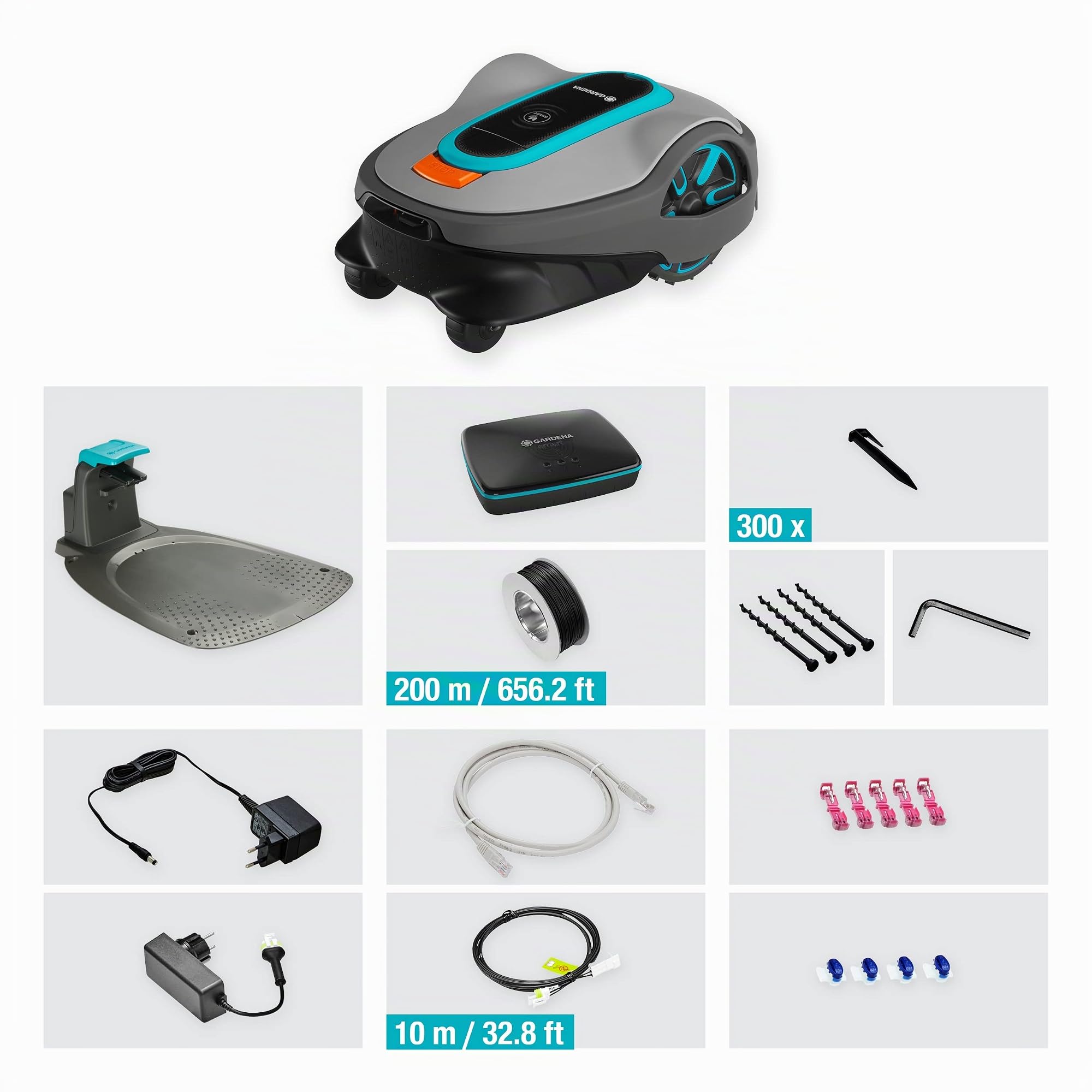 Gardena Robot Tosaerba Smart Sileno Life 1000m²