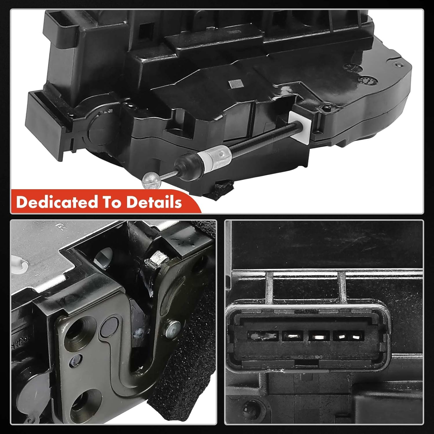 A-Premium Front Right Passenger Side Door Lock Actuator Compatible with Hyundai Elantra 2009-2012
