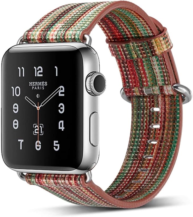 Bracelet de montre pour Apple Watch 6/5/4 40 MM 44 MM Bracelet de Sport bracelet en peau de