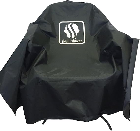 Skull Shaver Barber Hair Cutting Cape