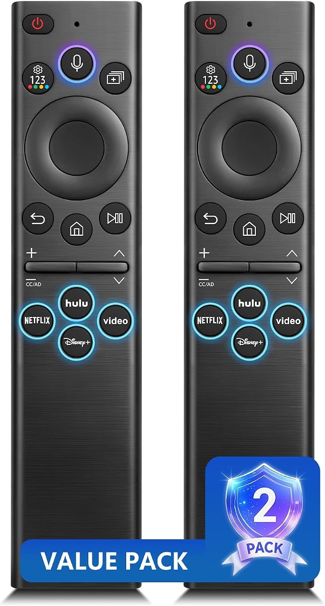 Replacement-Voice-for-Samsung-Smart-TV-Remote-Control-Universal BN59-01385A Compatible with Samsung Frame Curved QLED Crystal UHD TVs